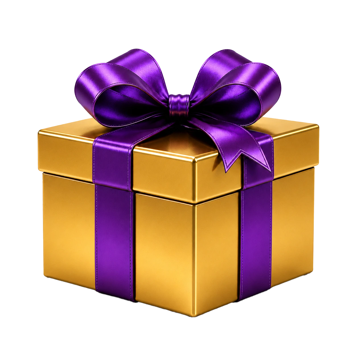 Closed gift box